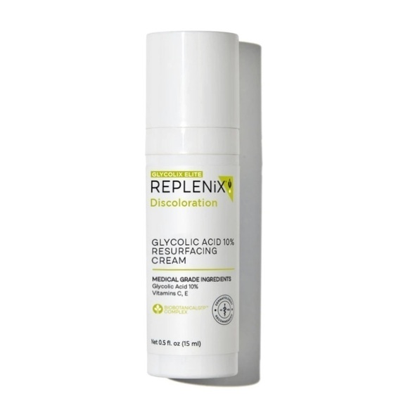 REPLENIX Glycolic Acid 10% Resurfacing Cream | NEW | Mini Travel Size 15mL - Picture 1 of 6